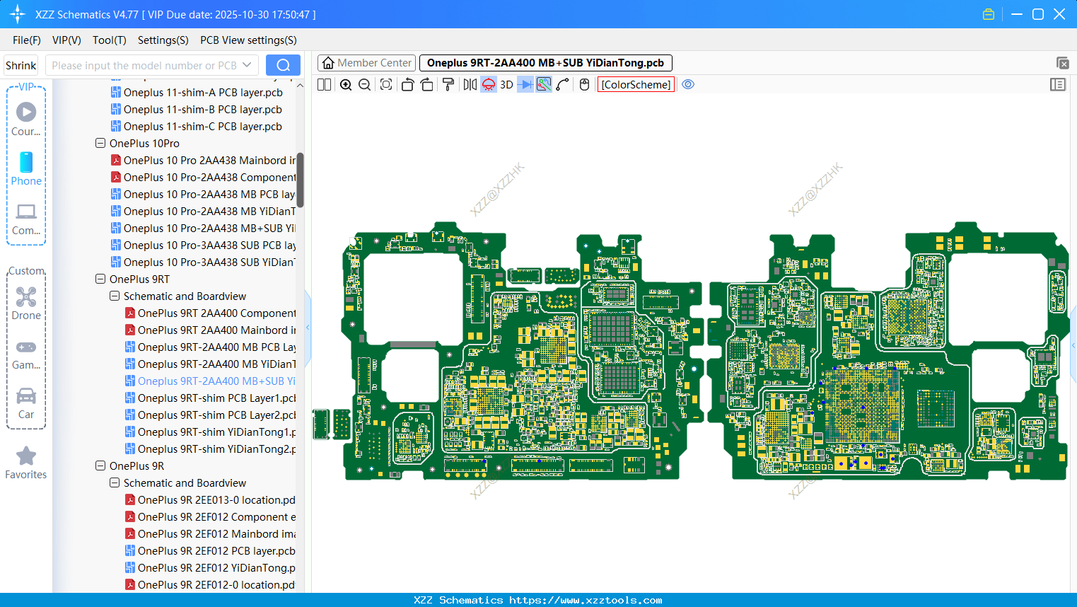 Oneplus 9RT-2AA400 MB+SUB bitmap